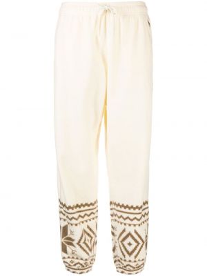 Pantaloni scurți de lână cu broderie cu decolteu în v Polo Ralph Lauren