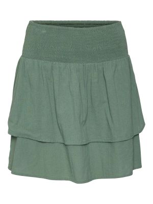 Mini suknja Vero Moda zelena