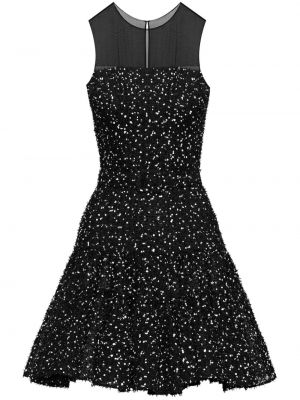 Коктейлна рокля Oscar De La Renta черно