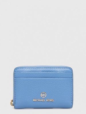 Niebieski portfel skórzany Michael Michael Kors