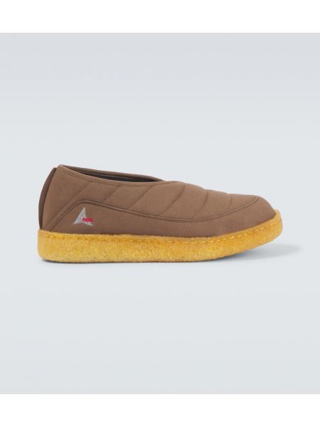 Slip on tossut Roa ruskea