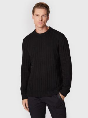 Пуловер Boss черно