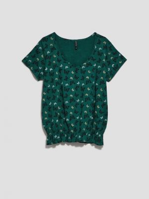 Tričko s mašľou Moodo zelená