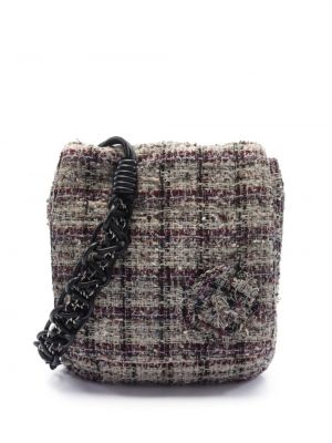 Τσάντα χιαστί tweed Chanel Pre-owned
