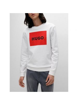 Bluza z kapturem Hugo Boss biała