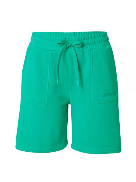 Nohavice Soccx zelená
