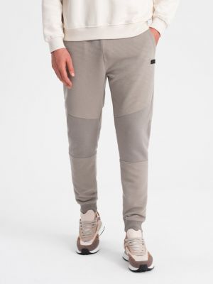 Pantaloni sport Ombre Clothing gri