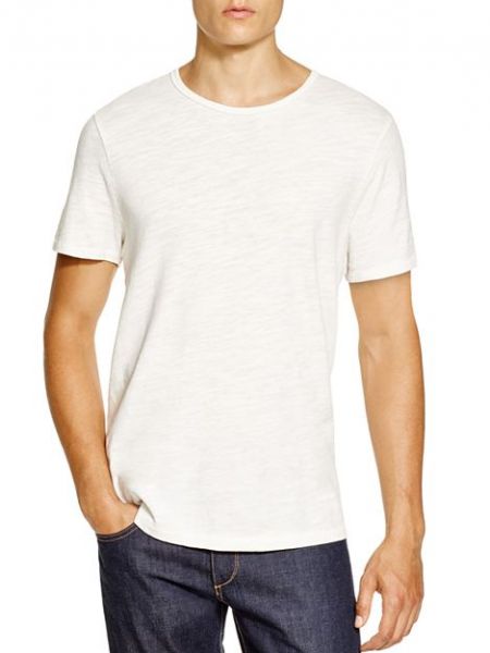 Классическая футболка с круглым вырезом Rag & Bone белая