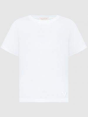 Вишита футболка Valentino біла