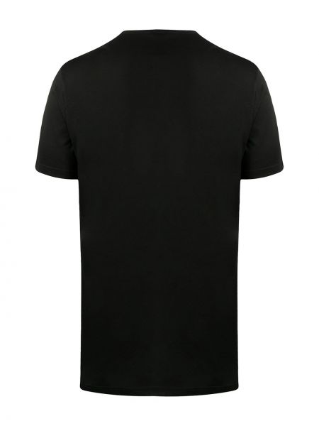Camiseta de cuello redondo Ermenegildo Zegna negro