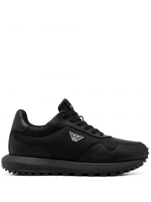 Snørebånd sneakers Emporio Armani sort