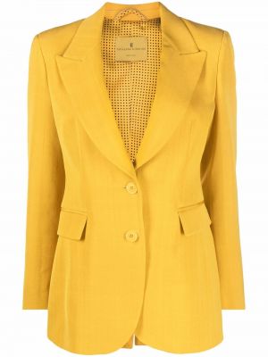 Lang blazer Ermanno Scervino gul