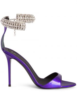 Sandales vernis Giuseppe Zanotti violet