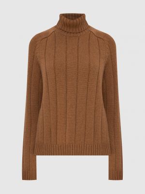 Кашеміровий светр з візерунком Loro Piana, коричневий