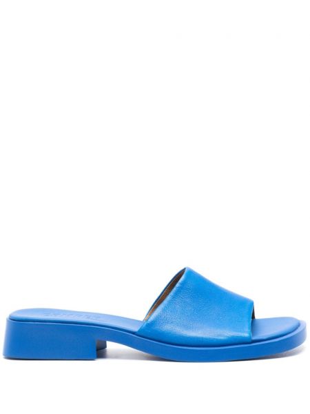 Sandale din piele slip-on Camper albastru
