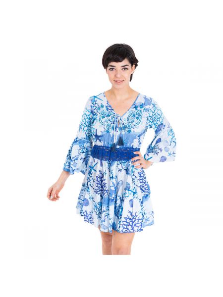 Sukienka mini Isla Bonita By Sigris niebieska