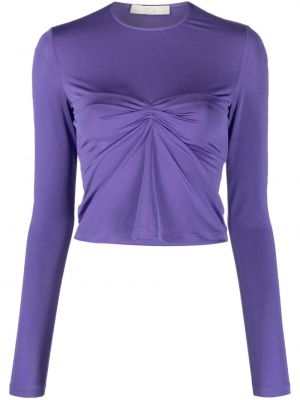T-shirt Tela violet