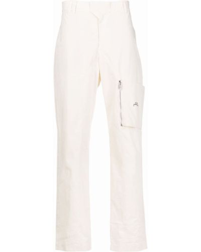 Pantalones rectos A-cold-wall* blanco