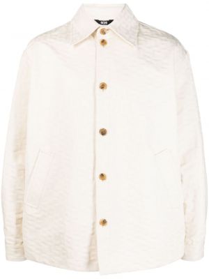 Medvilninė marškiniai Gcds balta