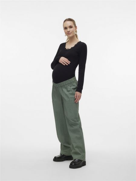 Pantaloni Mama.licious verde