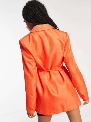 Однотонный пиджак Heartbreak оранжевый