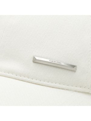 Czapka z daszkiem Calvin Klein biała