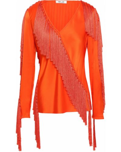 Blusa Diane Von Furstenberg, arancione