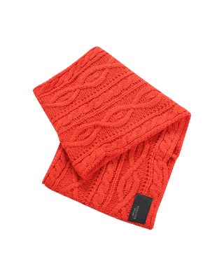 Pletený šál Alpine Pro červená