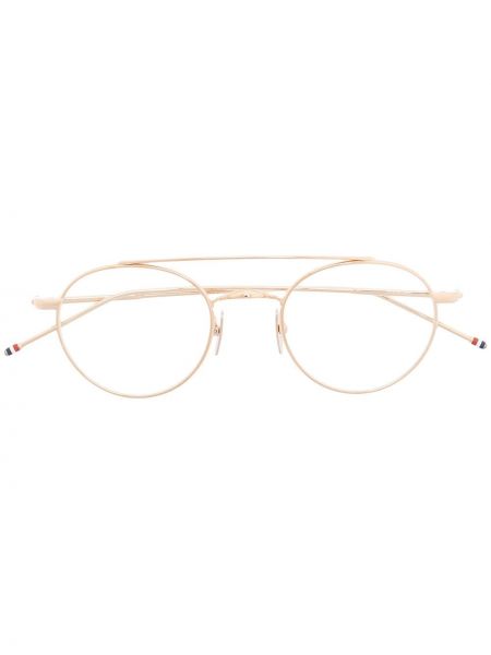 Glasögon Thom Browne Eyewear guld