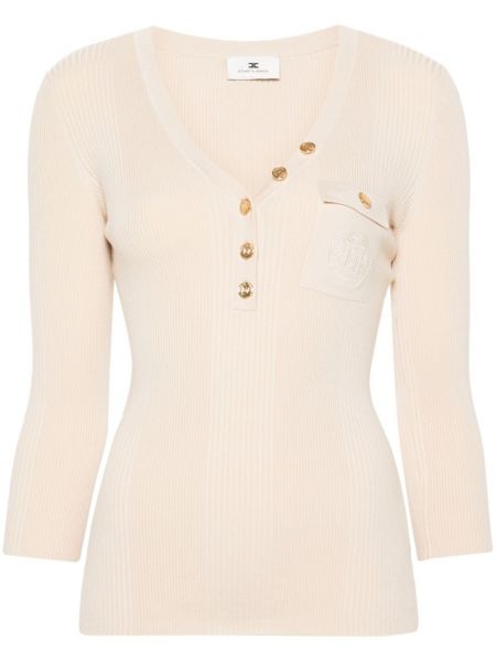 Broderet top Elisabetta Franchi