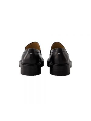 Loafers de cuero Maison Margiela negro