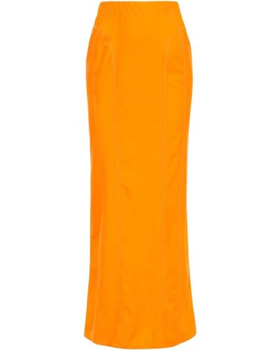 Długa spódnica Jacquemus, pomarańczowy