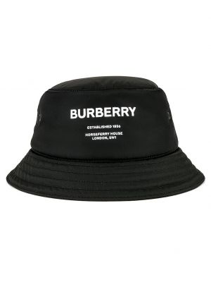 Нейлоновая шапка Burberry черная