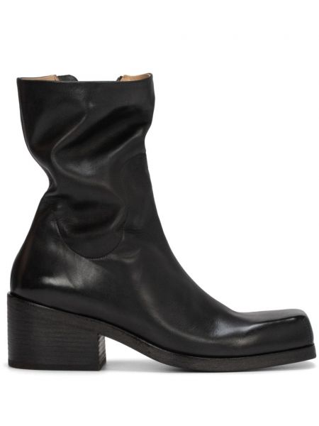 Ankle boots en cuir Marsèll noir