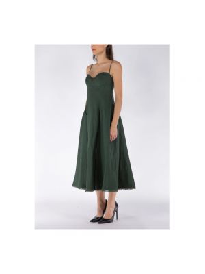 Sukienka midi bez rękawów Simkhai zielona