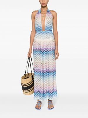 Overal relaxed fit Missoni modrý