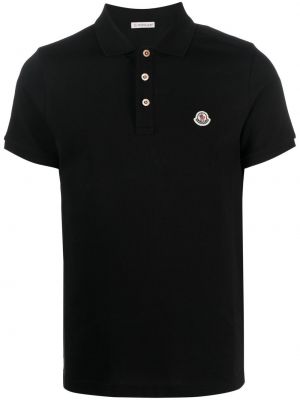 Polo marškinėliai Moncler juoda