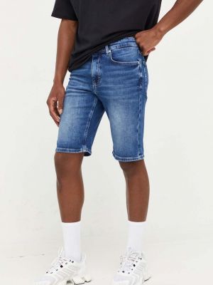 Džínové šortky Karl Lagerfeld Jeans modré