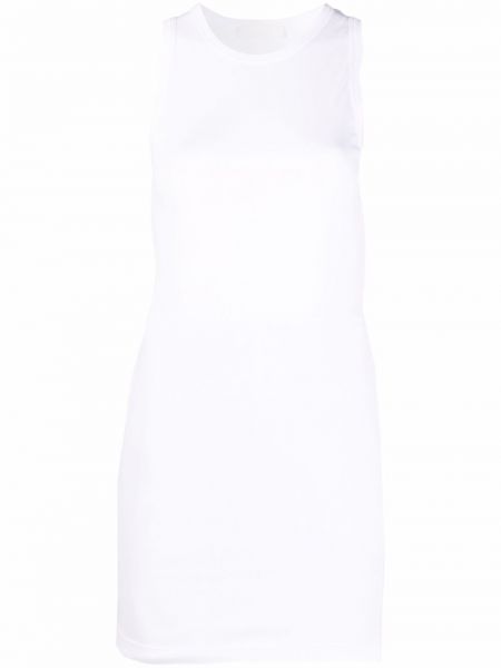 Mini vestido sin mangas Wardrobe.nyc blanco