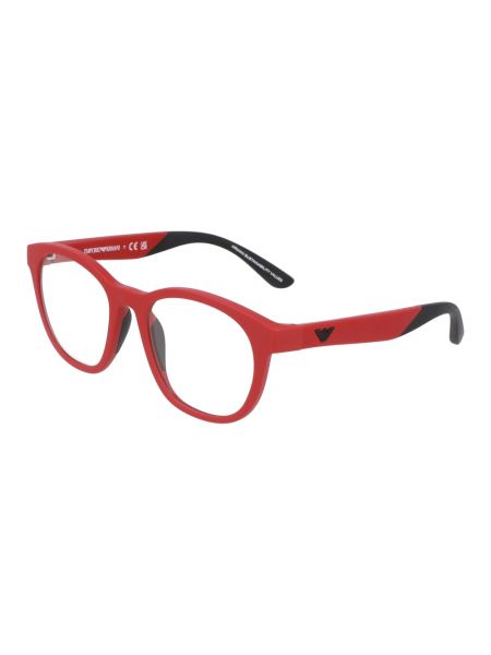 Okulary przeciwsłoneczne Emporio Armani czerwone