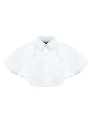 Белая блузка Jacquemus