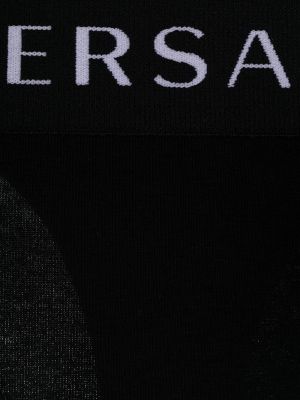 Stringi Versace czarne