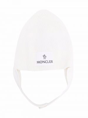 Cappello con stampa Moncler Enfant bianco
