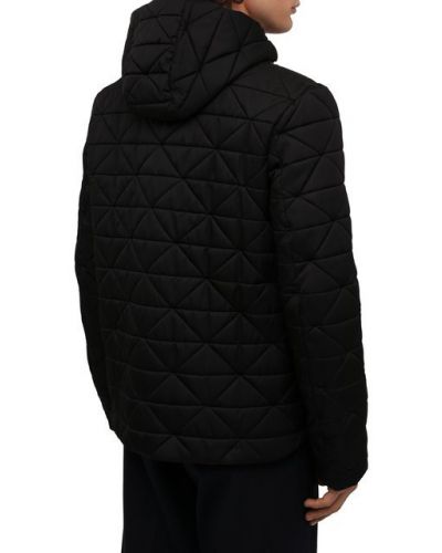 Утепленная куртка Prada черная