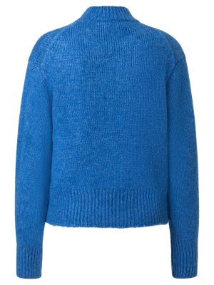 Μελανζέ πουλόβερ More & More μπλε