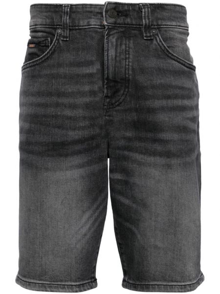 Jeans shorts Boss schwarz