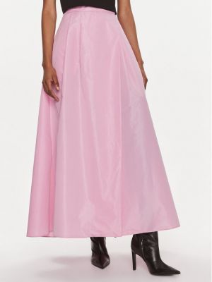 Midi sukně Pinko růžové