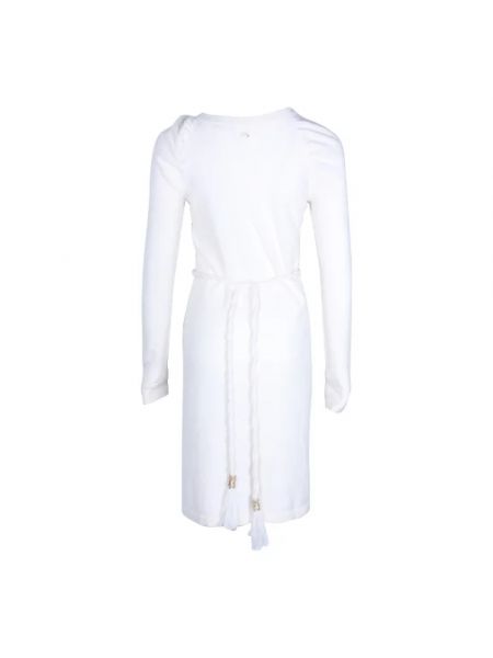 Vestido de cachemir Chanel Vintage blanco