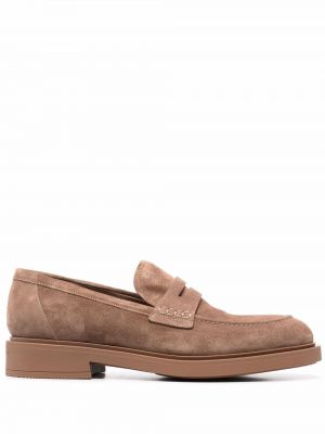 Loafers Gianvito Rossi καφέ