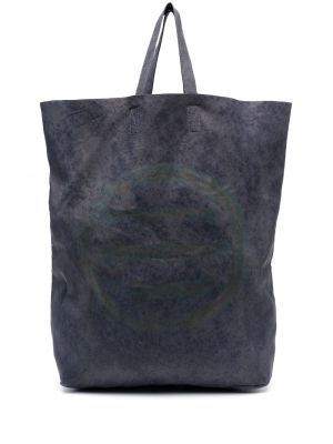 Τσάντα shopper με σχέδιο Comme Des Garçons Pre-owned μπλε